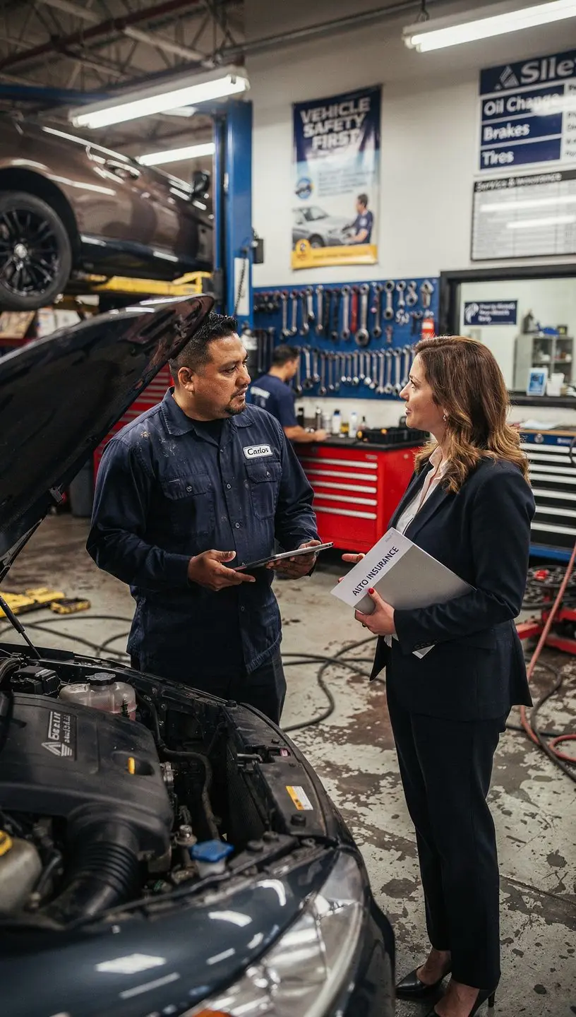 Изображение автомобилиста, получающего скидку за безопасное вождение и лояльность к страховке.